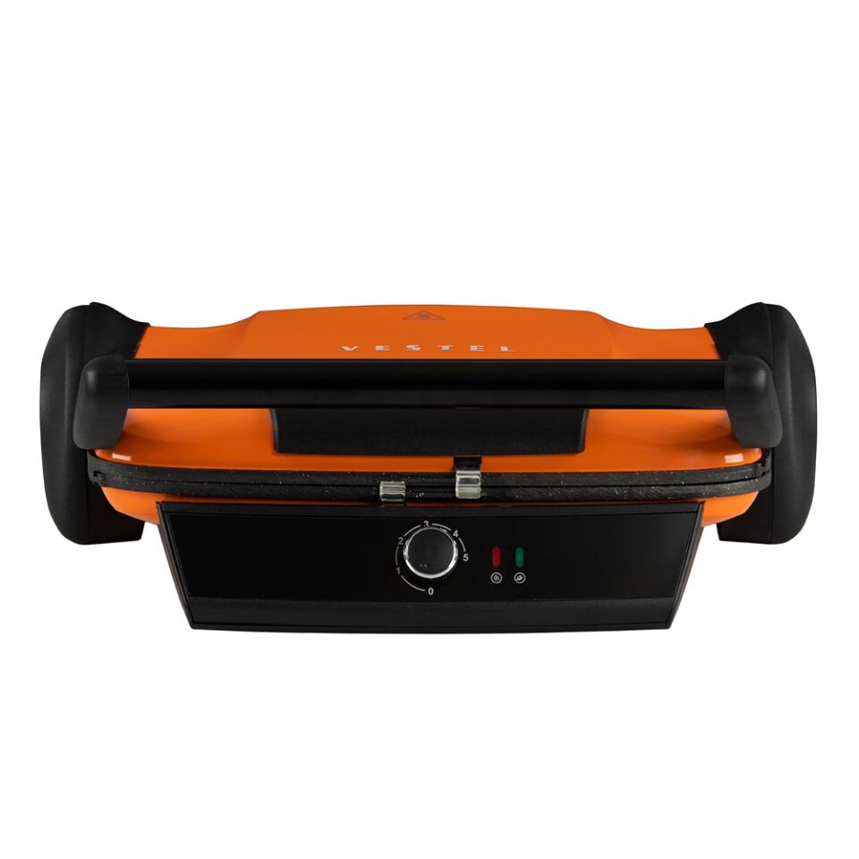 Vestel RETRO T7000 Turuncu Tost Makinesi